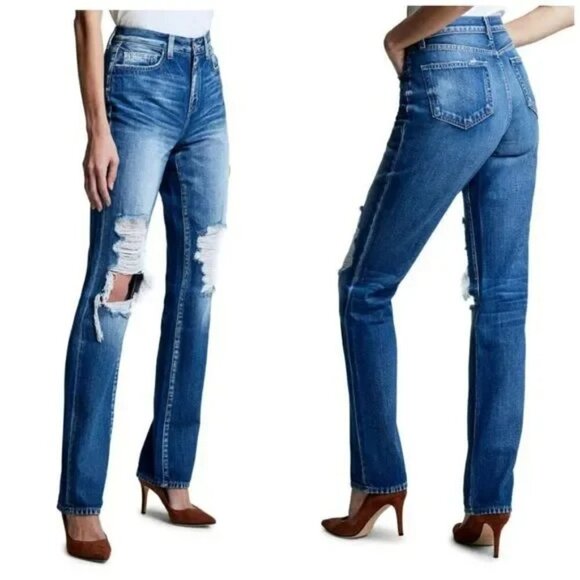 L'AGENCE High Rise Rockie Ezra  Nonstretch‎ Jeans Size 29 - Picture 12 of 13